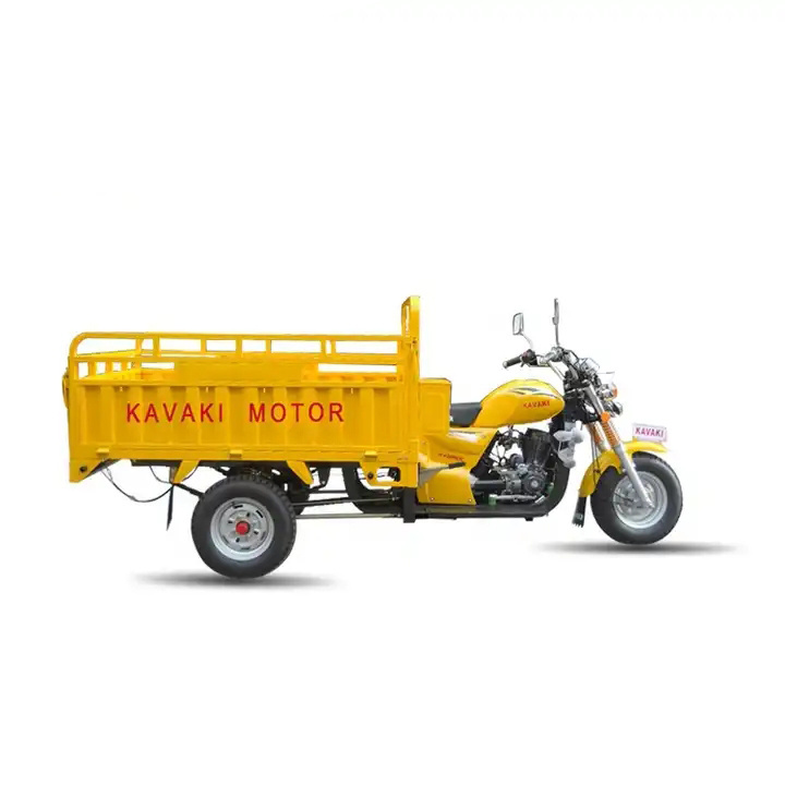 New Type Gasoline Motorized Tricycle moto tricycle lectrique  200CC 250 CC Gasoline Cargo Tricycle