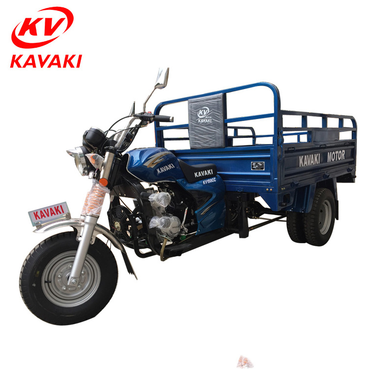 Heavy Loading 5 Wheels Motor Cargo Motorcycle With Foldable Cargo Box Hot Sales