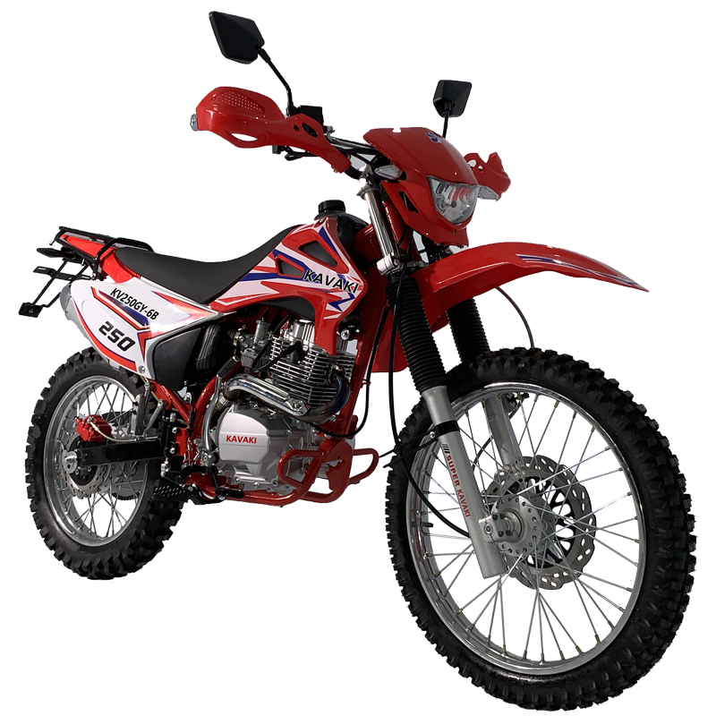 KAVAKI High Speed Enduro 250cc motorbike 4 Stroke Motocross dirt bike 250cc Gas Off Road Motorcycles