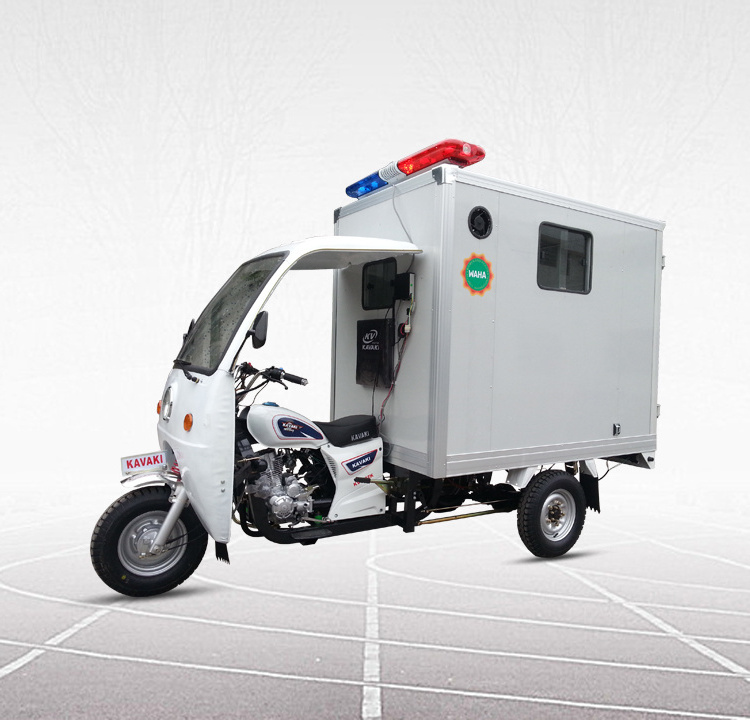 2018 newest  250cc promotion three wheel passenger ambulance tricycle in Africa cargo bike