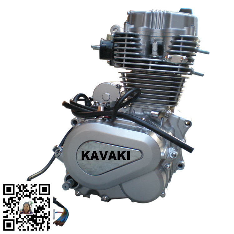 150cc Motorcycle Engine Single Cylinder 4 Stroke Air Cooled with Reverse Gear  for Tricycle