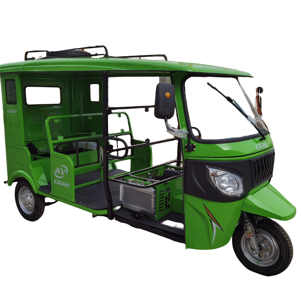 Motorcycle Adult Tricycle Gasoline Tuk Tuk Moto Taxi Three Wheeled Passenger Tricycle