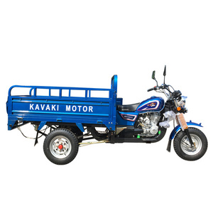 Chinese factory supply KAVAKI motor 150cc 4-stroke air cooled farming motorised tricycles 3 wheel for sale