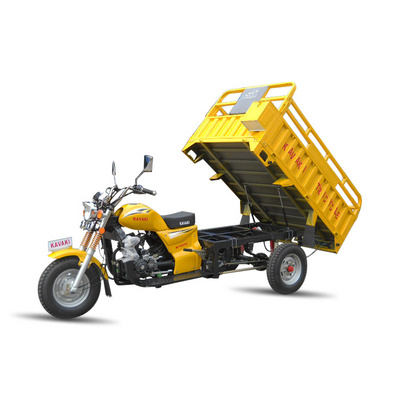 Made in China 200cc Gasoline tricycle 4-stroke tuk tuk  air-cooled three wheel motorcycles for cargo