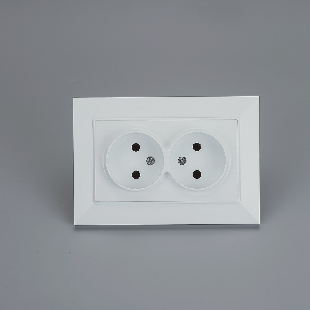 European standard Factory manufacture various electric socket light switch wall switch spacer electric switch illuminated