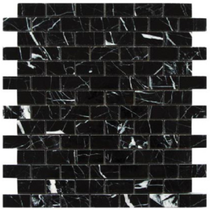 Nero Marquina Black Marble Tile 12X12 Chinese Cheap Price Natural Stone Slab Black Nero Marquina Marble