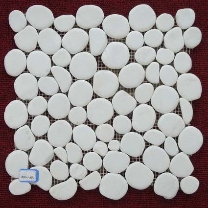 China Supply Round marble stone mosaic tile for floor tile interior stone mosaic