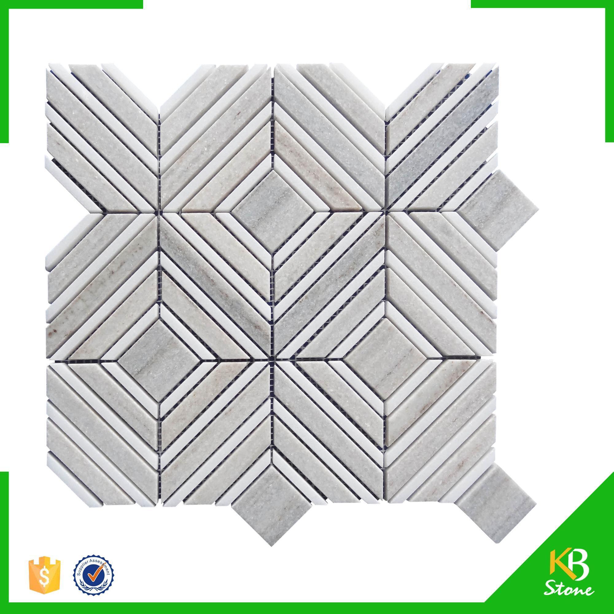 Peel and stick marble mosaic floor tiles bangladesh price in china