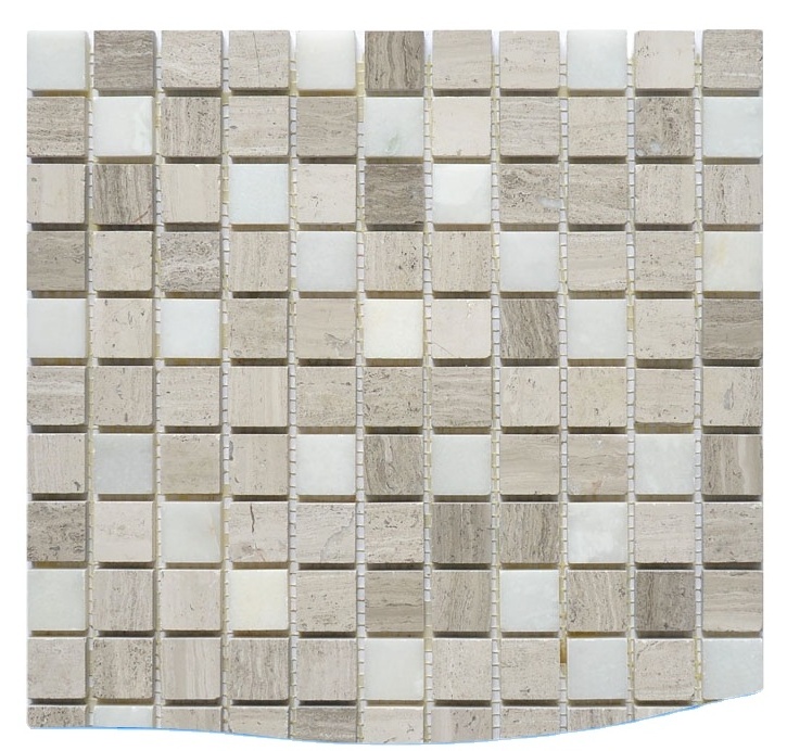 Beautiful natural marble mosaic floor stone travertine tile