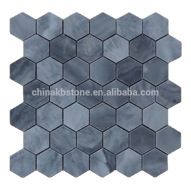 Italy Gray Hexagon Mosaic Tile ,wall tiles decoration,flooring tile for living room