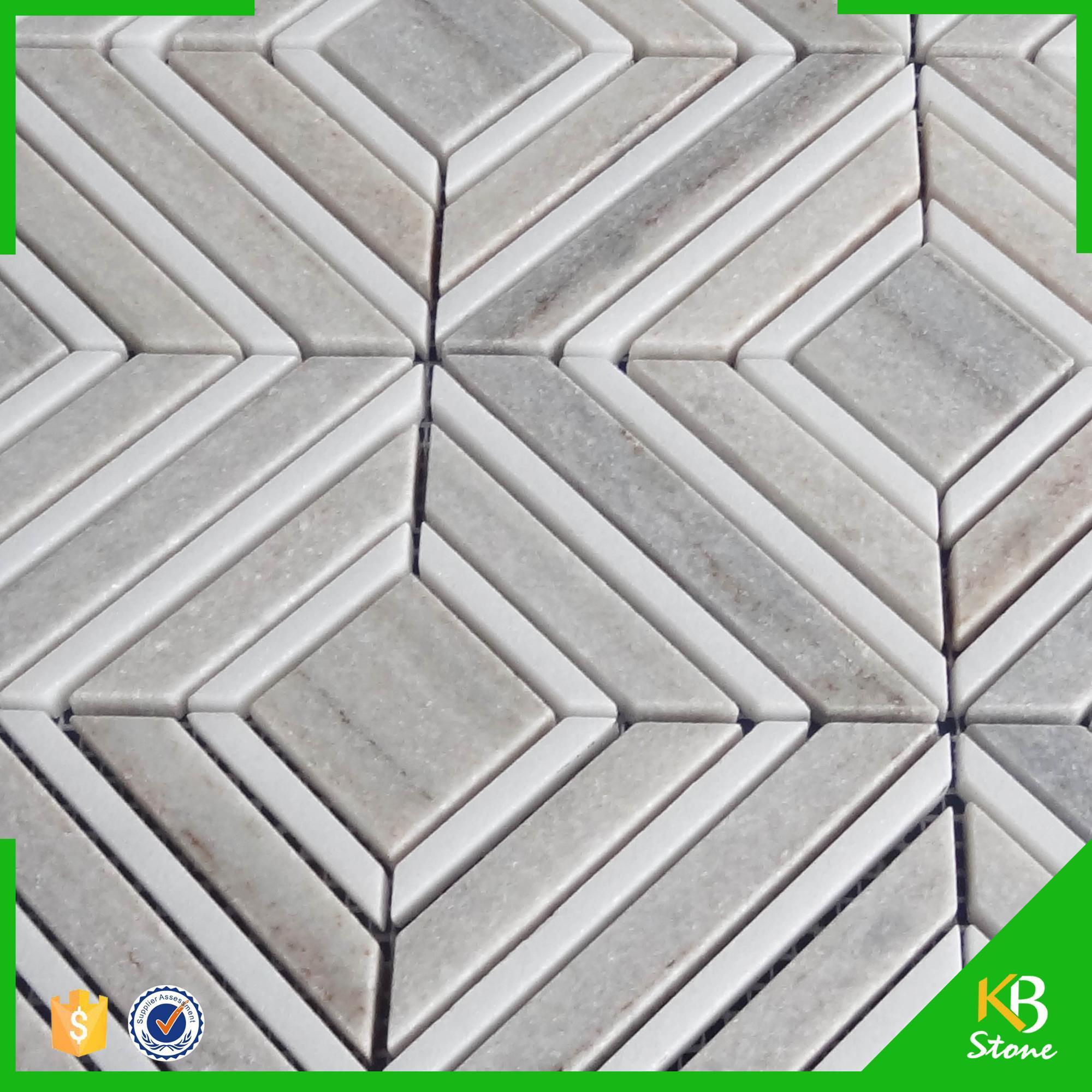 Peel and stick marble mosaic floor tiles bangladesh price in china