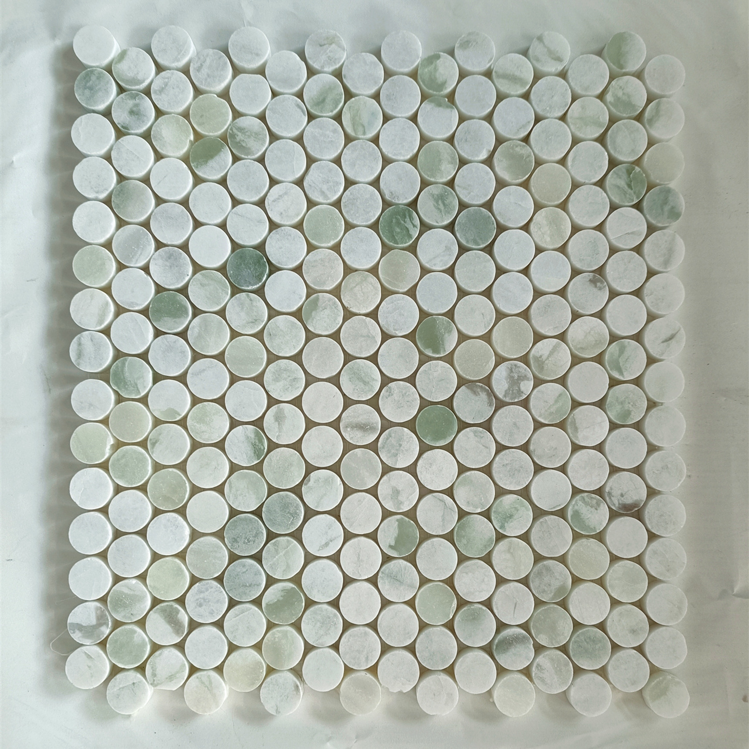 Green Herringbone 3D Backsplash Gel Tile Peel and Stick Mosaic for Kitchen Backsplash