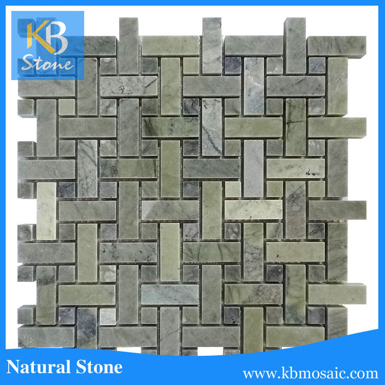 peel and stick backsplash green Marble tile