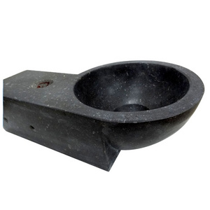 Cheap Absolute Black limestone Sinks Stone Basin Marble Sink