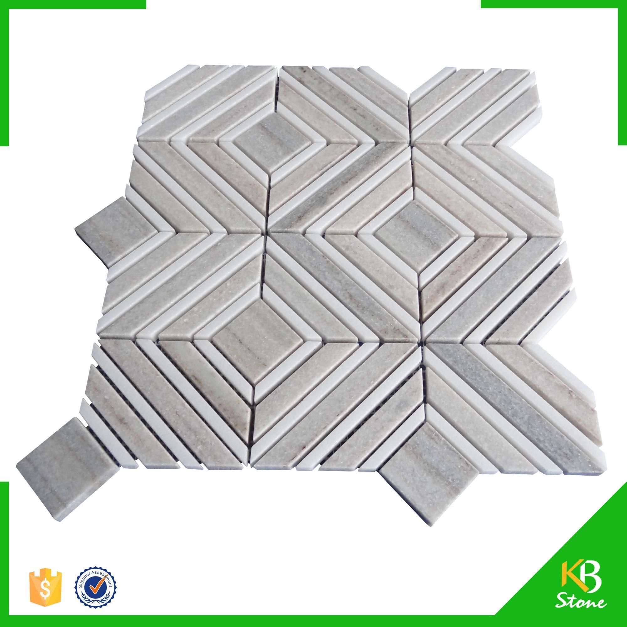 Peel and stick marble mosaic floor tiles bangladesh price in china