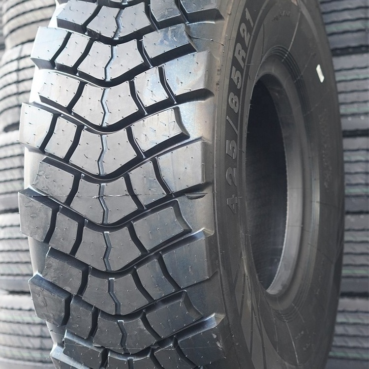 Longmarch Distance Radial Truck Tire 425/85R21 500/70R20 MS DT1260 Cross Country Cargo Truck Tyre for Howo Model Trucks