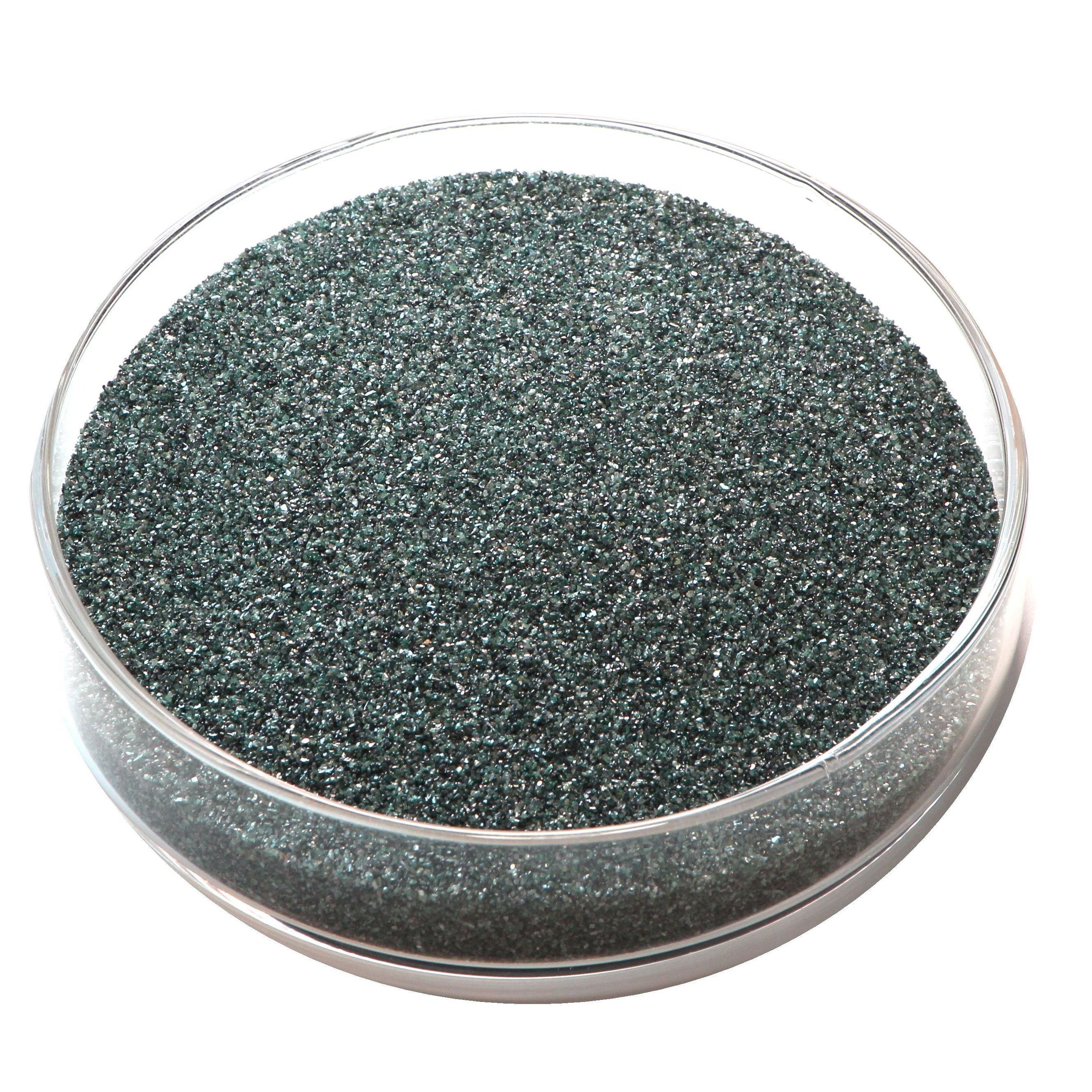 good quality metallurgical refractory grade green silicon carbide sic powder f120 f180 for abrasive material