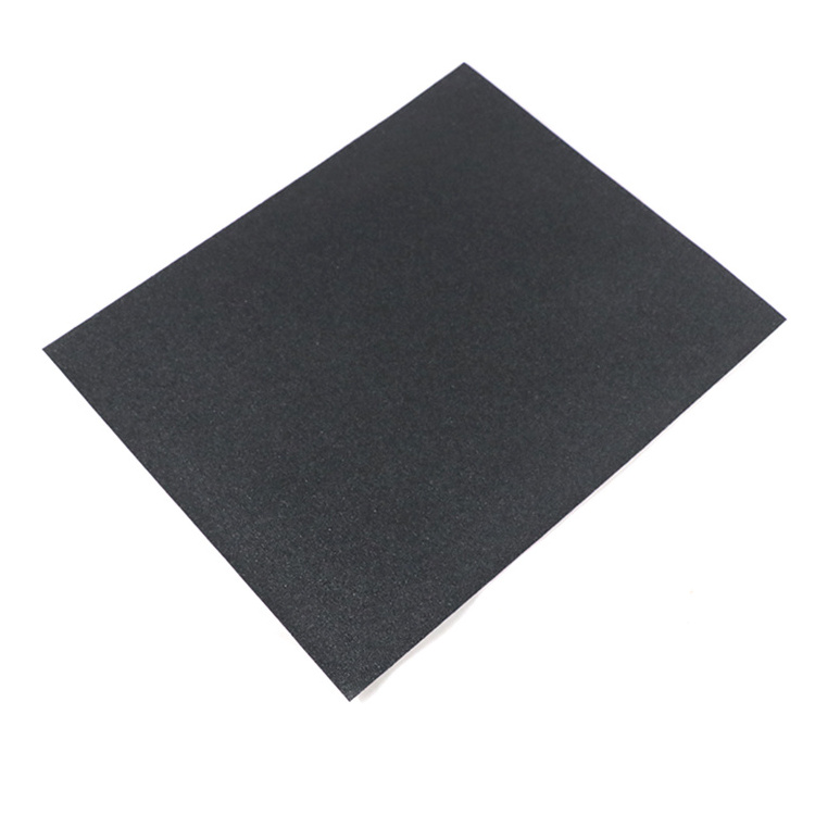 Deerfos abrasive sandpaper p1000 silicon carbide wet/dry sandpaper sheets