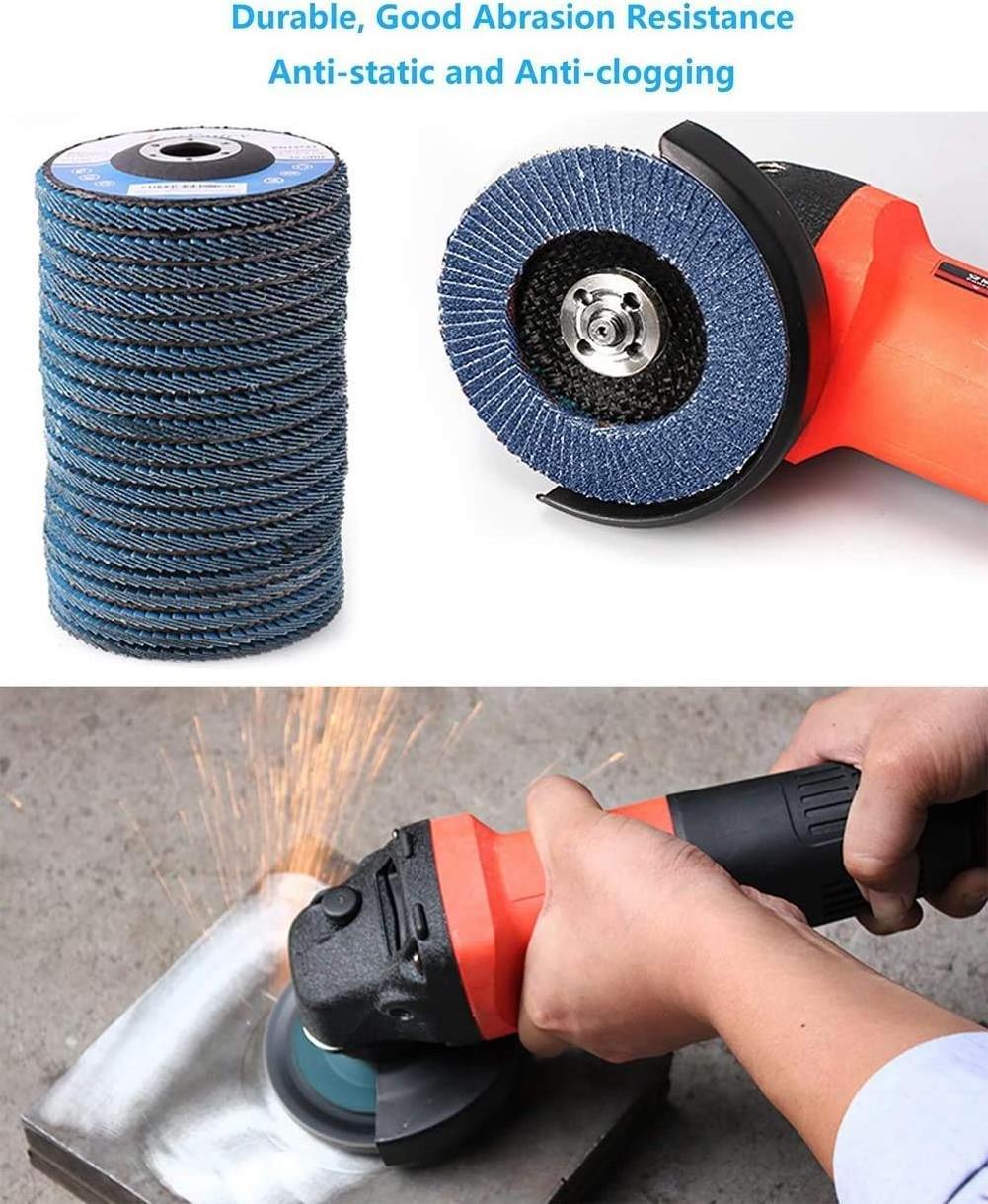 aluminum flexible abrasive flap grinding discs wheel for glass