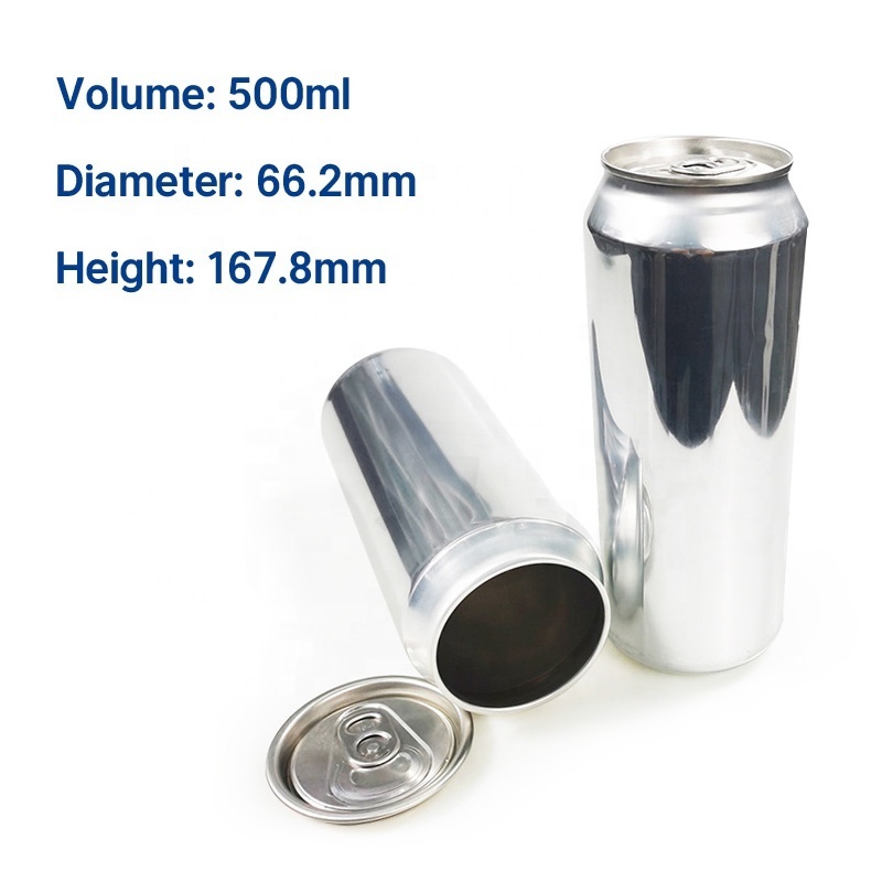 Wholesale Aluminum Cans 190ml 250ml 330ml 500ml Beer can Production Logo Color Custom Aluminum Beverage Beer Can