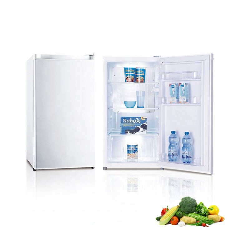 90L OEM Home Kitchen Used Single Door Fridge Fruits And Vegetable Frigobar No Freezer Small Refrigerator