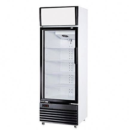 230L Single Door Supermarket Used Beverage Cooler Showcase Display Fridge Redbull Refrigerator