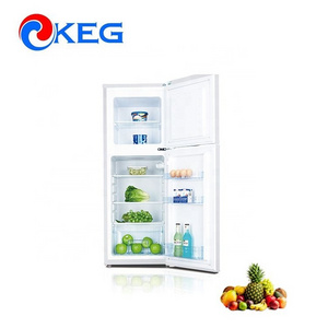 148L Home Kitchen Super General Upright Top Freezer Japan Used Double Door Domestic Refrigerator