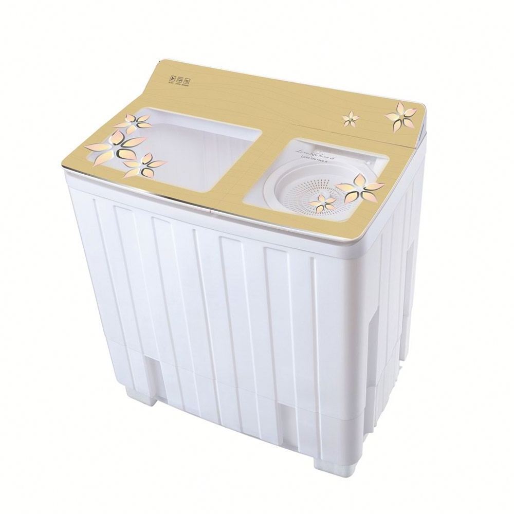 KEG 12KG High Quality Energy Saving Home Clothes Cleaning Twin Tub Washing Machine Door Lock