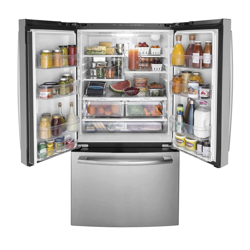 530L Top Quality Multi Function French Door Bottom Freezer Refrigerator