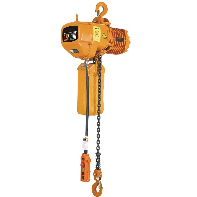 High quality electric hoist crane capacity 5 ton chain block electric wire rope hoist