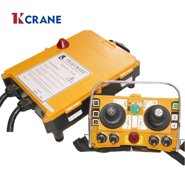 Crane Controller Joystick F24-60 Industrial Joystick Wireless Overhead Crane Remote Control