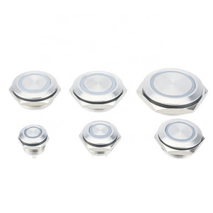 Chinakel 22MM waterproof push button switches with light push button switches ip67