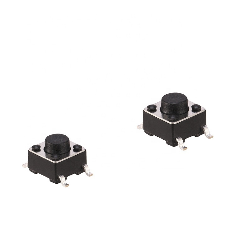 Chinakel 6x6x5H-M tactile switch smd tact switch transparent push 4 pin onoff micro smd detector tact switch smart