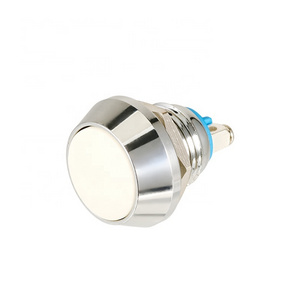 Chinakel 12mm ball button momentary metal push button switch IP65