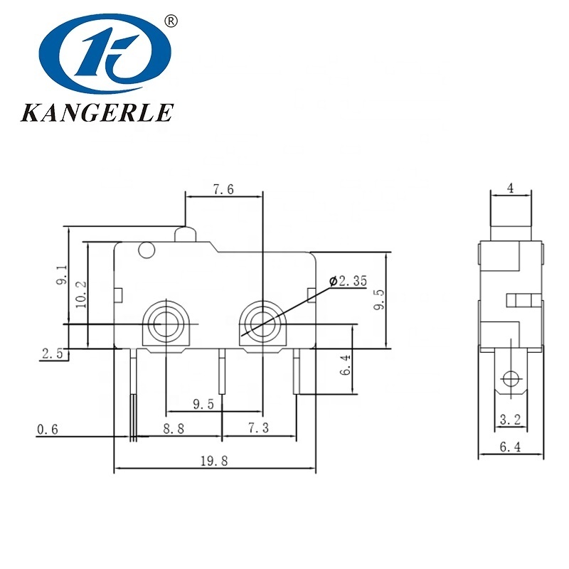 KW12-3A-6A Roller type limit switches hydraulic limit switch types of electrical limit switches smart