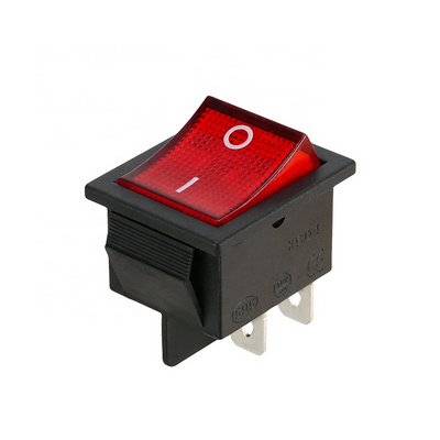 Chinakel 4 pin rocker switch kcd4 rocker switch with led