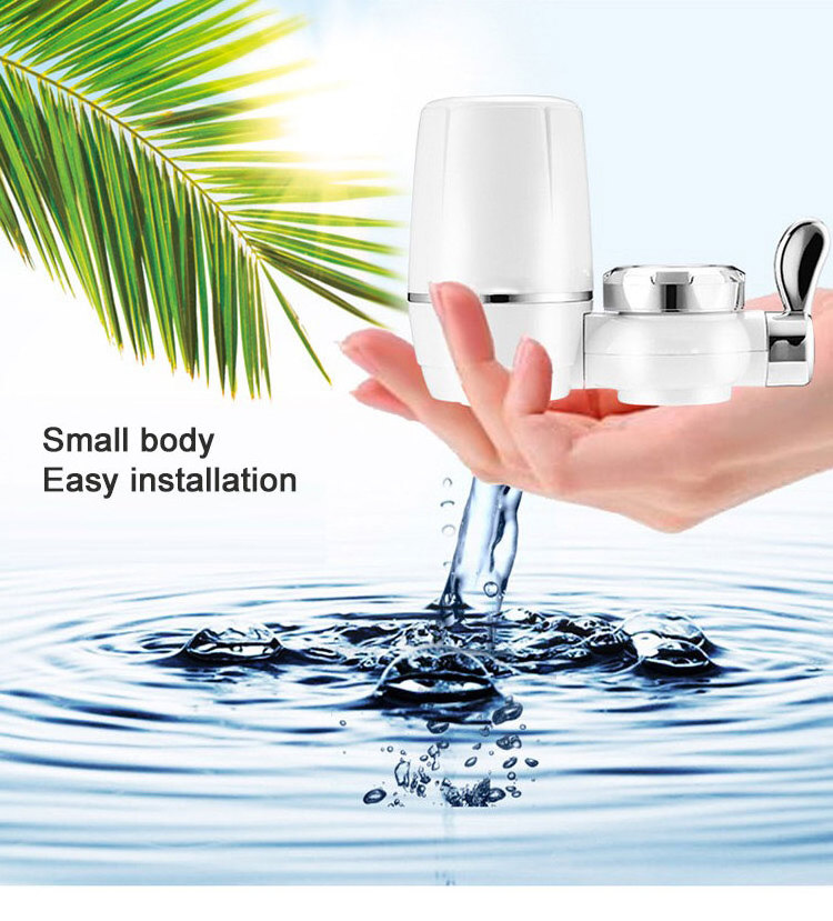 Mesh Ceramic Activated Carbon Tap Faucet Water Purifier Filter Housing With Filter