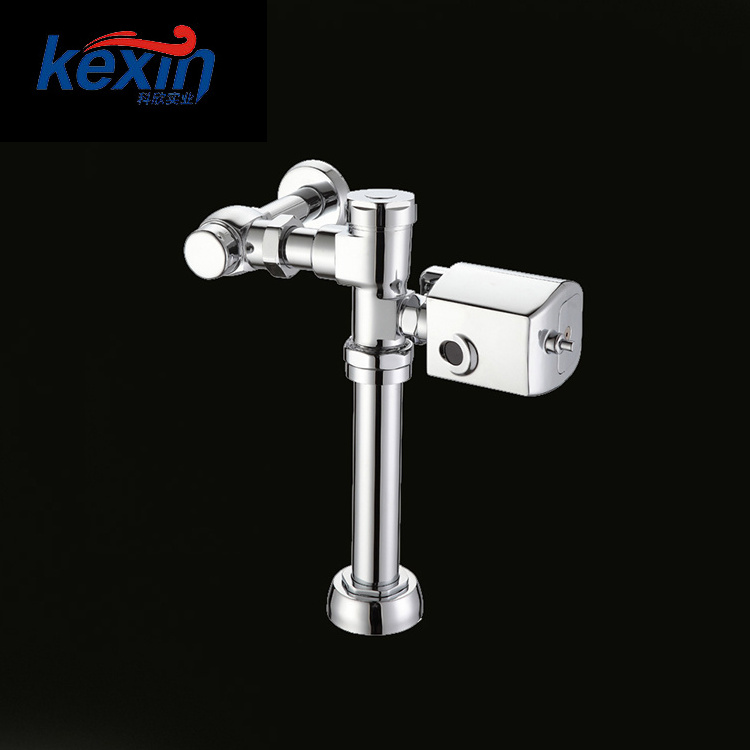 Hot Selling Good Quality Flushometer Button Type Flush Valve  With Side Mount Sensor