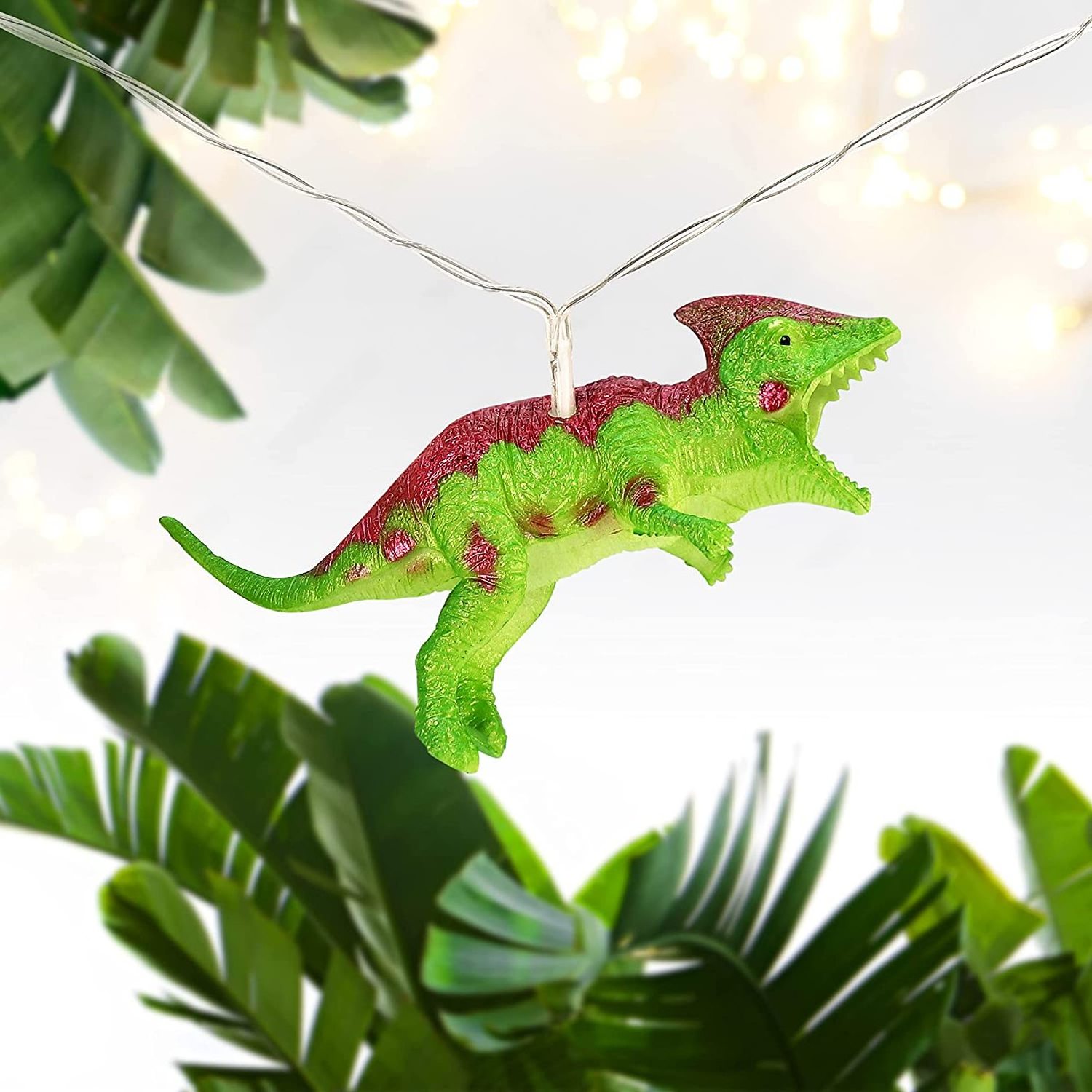 Children's Room Decoration  Indoor Night Light Fairy Light Dinosaurs String Lights with Timer