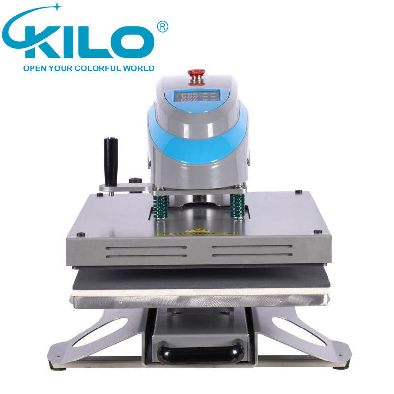 KILO 220/110V 3.5 Power Automatic Swing Away T Shirt Heat Transfer Machine Pneumatic Heat Press Machine