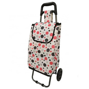 Folding Shopping Trolley Bag Foldable 3 Wheel Stair Climber Shopping Trolley