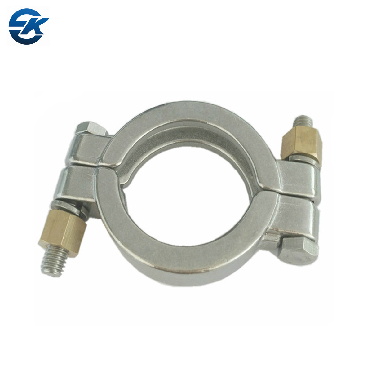 Sanitary Stainless Steel SS304 High Pressure Clamp Heavy Duty Pipe Clamp with Copper Nut 13MHP