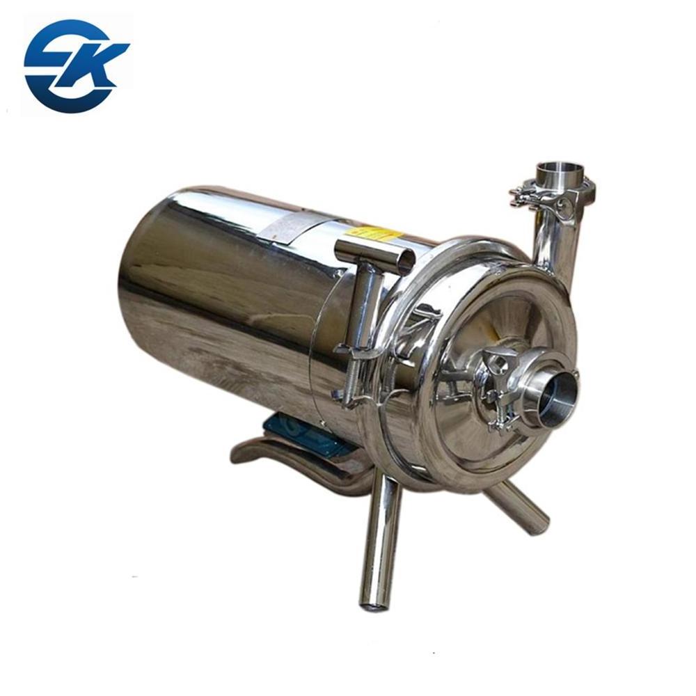 Food Grade Stainless Steel SS304 Sanitary Milk Pump For Milk,Beverage And Soy Milk