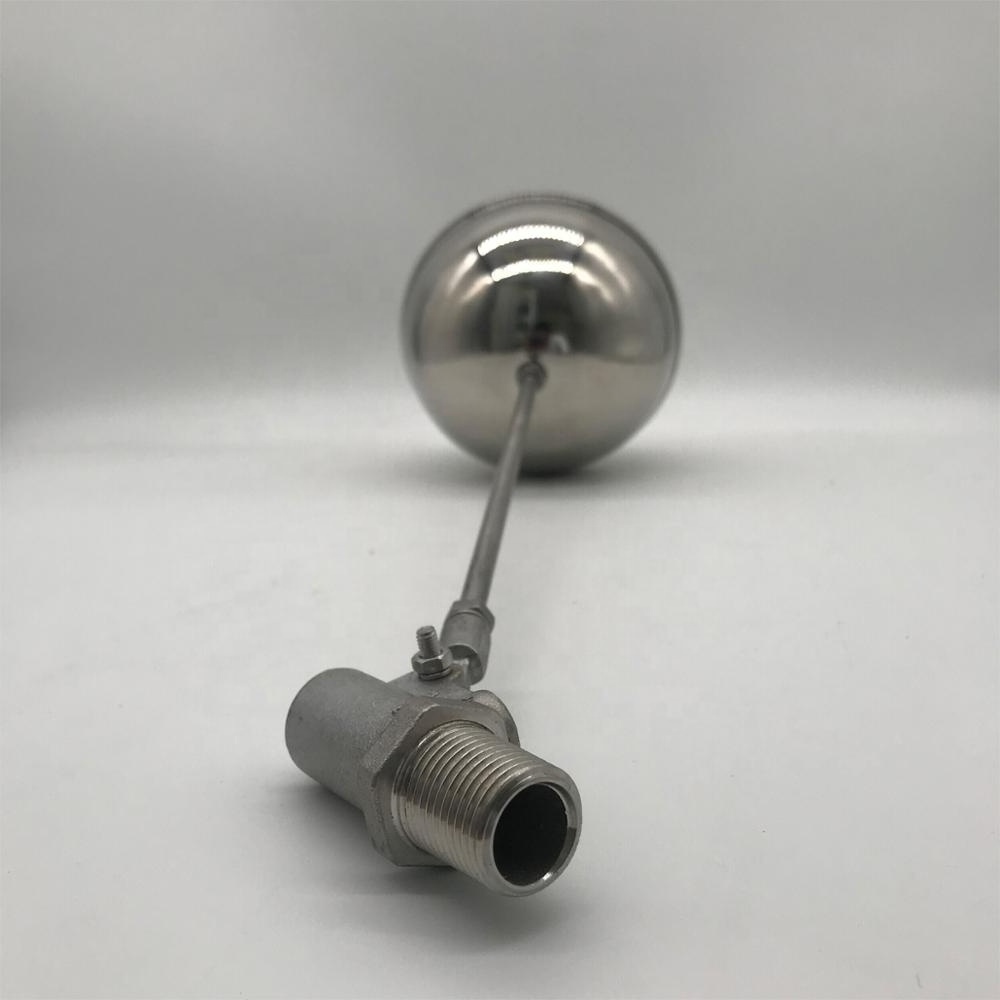 Food Grade Sanitary Stainless Steel SS304 Ball Float Valve For Stainless Steel Tank