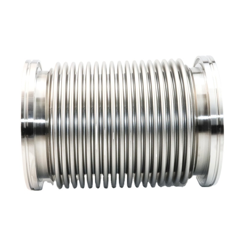 SS304 Stainless Steel KF16 KF25 KF40 KF50 Vacuum Bellow Flexible Vacuum Bellow Rigid Hose