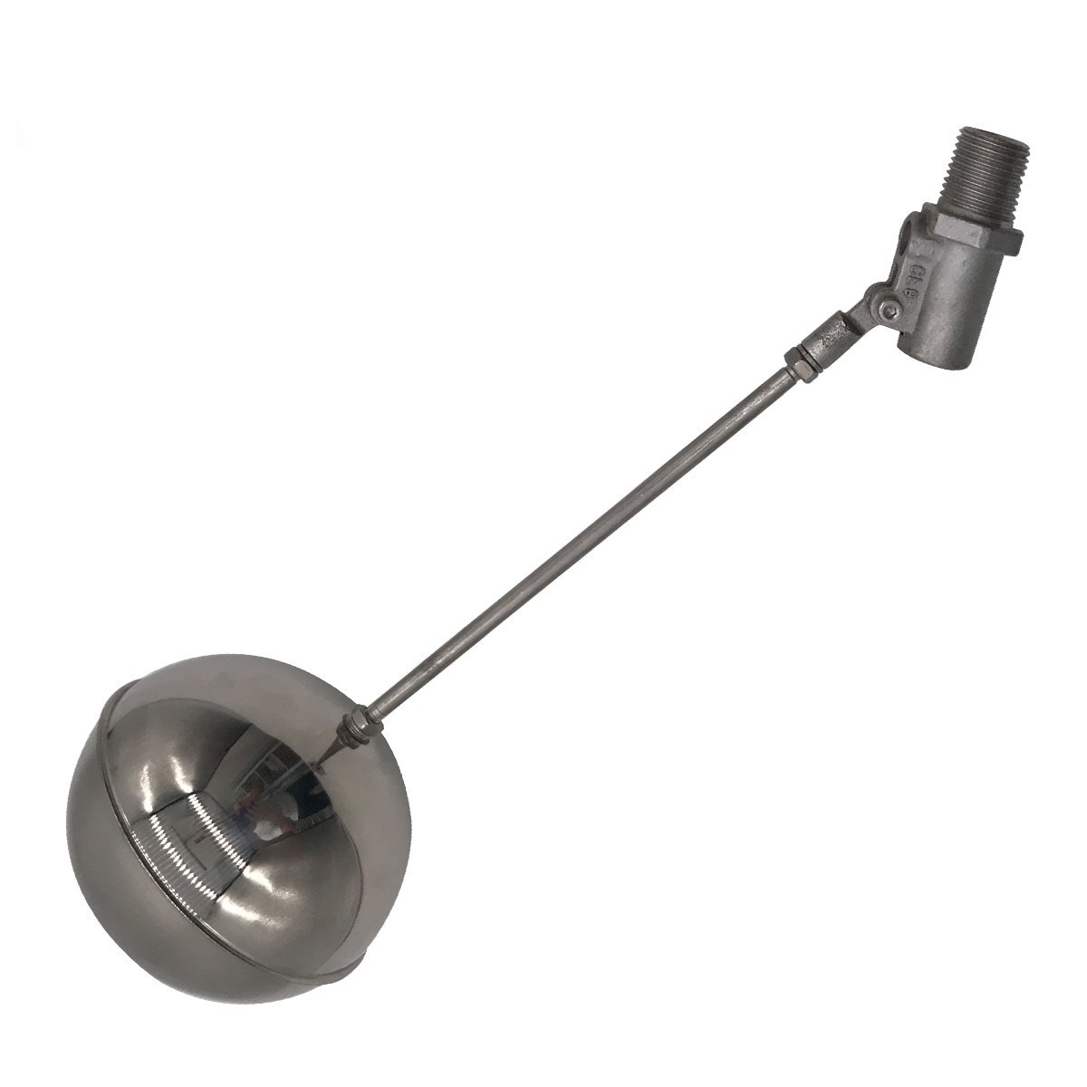 Food Grade Sanitary Stainless Steel SS304 Ball Float Valve For Stainless Steel Tank