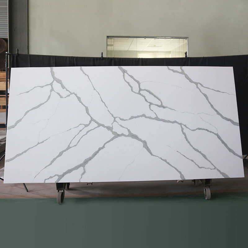 6mm Thickness Artificial Stone Solid Surface Stone Thin Slab Tub Surround Panel Shower Wall Panels Big Slab