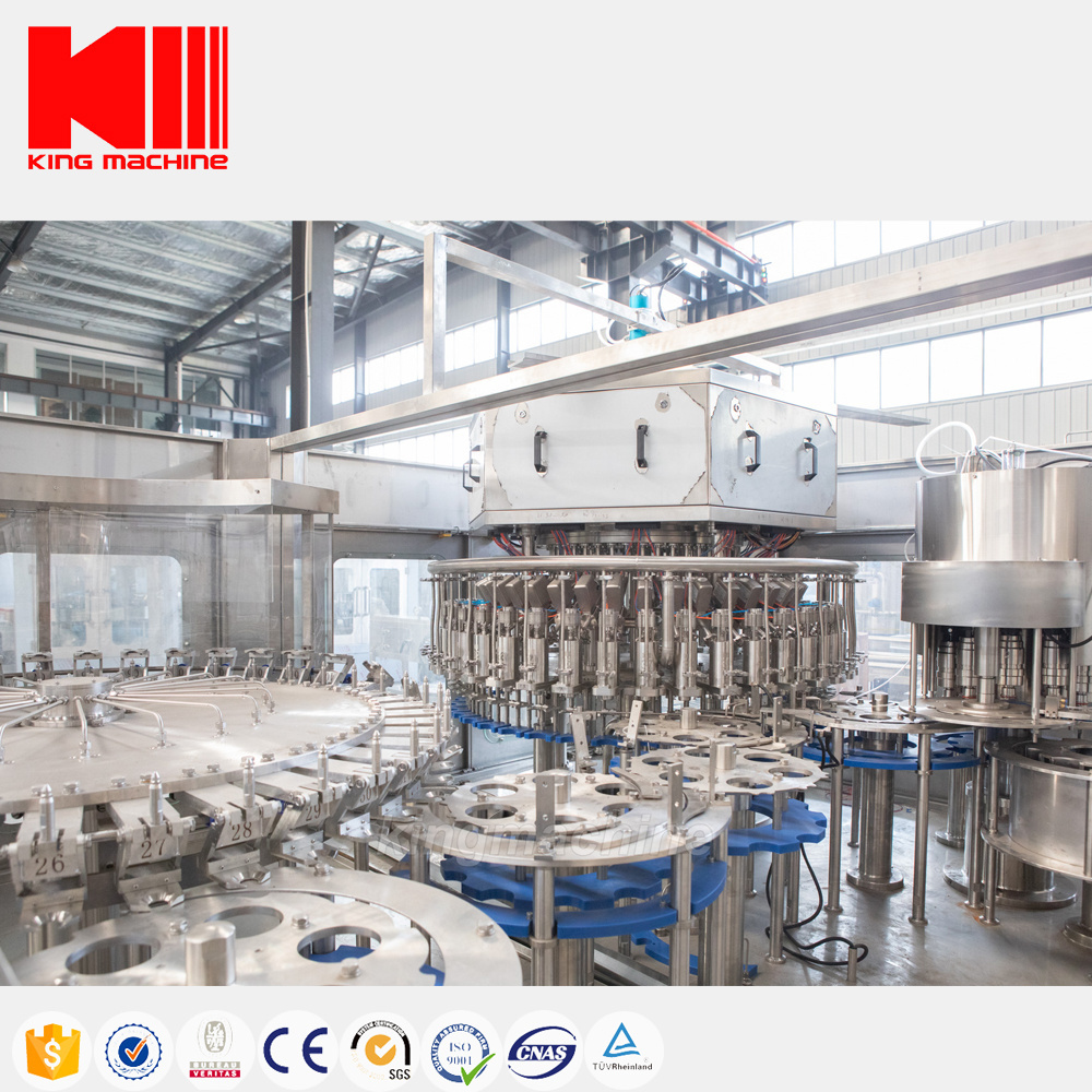 3 in 1 Automatic Production Plant Line Bottle Capping Packing Mineral Pure Water Bottling Liquid Filling Machines