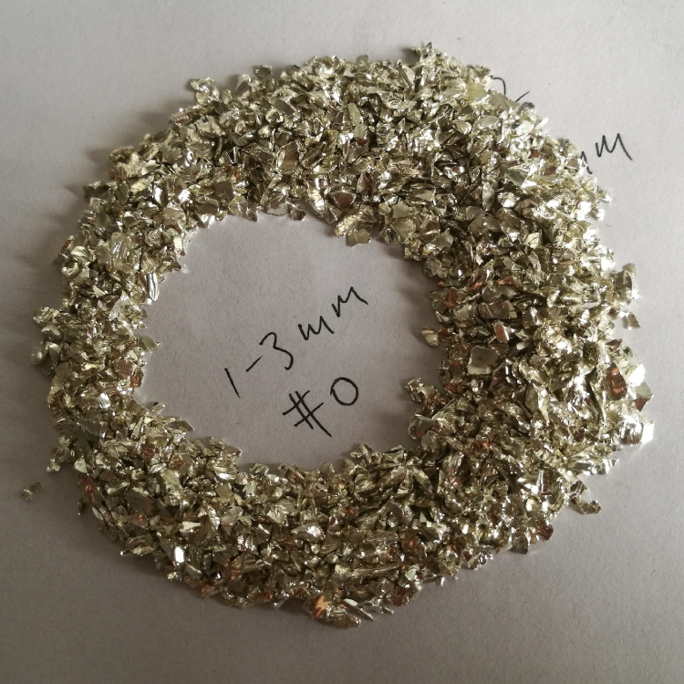 Hot Sales All Sided Plated Mirror Silver surface all side golden mirror Terrazzo Crushed Glass