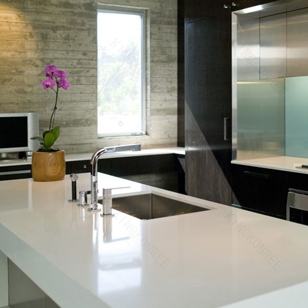 quartz stone kitchen countertops / prefabricated bar countertops / chinese quartz countertop